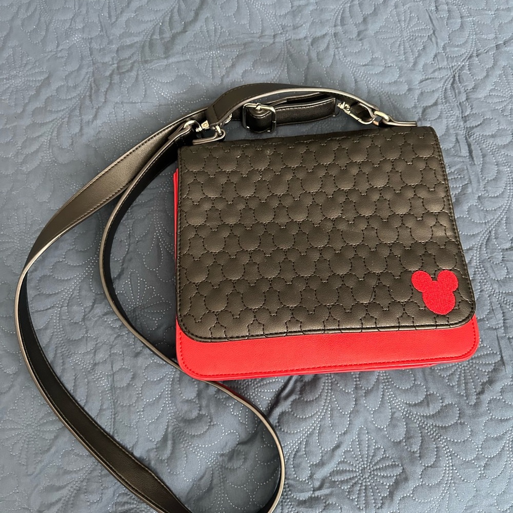 - Loungefly Mickey Mouse crossbody bag